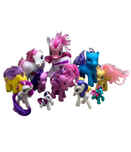 Lot ponies mixed little - lot,